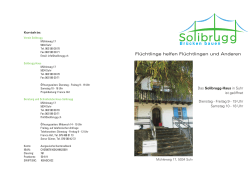 Solibrugg - Anlaufstelle Integration Aargau