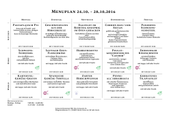 Menu PDF - Swisscom Restaurant Fifty One