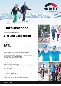 Einkaufswoche bei S k i n f i t