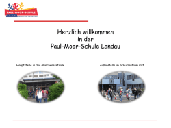 Herzlich willkommen in der Paul-Moor