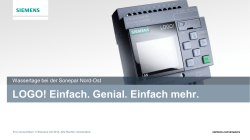 LOGO! - Siemens AG