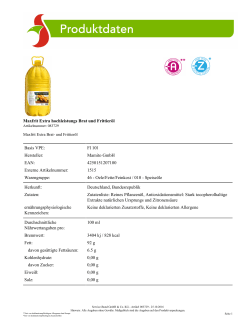 Maxfrit Extra hochleistungs Brat und Frittieröl Basis VPE: Fl 10l