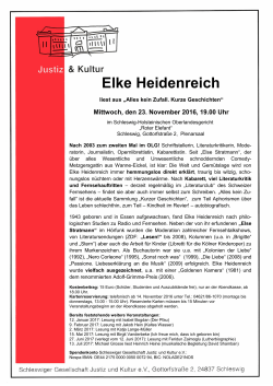 Elke Heidenreich - Schleswig