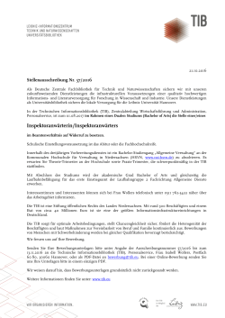 Inspektoranw&auml;rterin/Inspektoranw&auml;rters