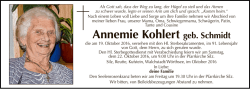 Annemie Kohlert geb. Schmidt