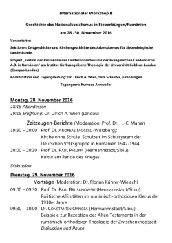 Dr. Ulrich A. Wien (Landau) Zeitzeugen
