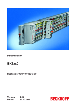Dokumentation BK3xx0