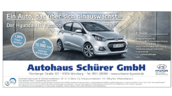 i10 Aktion - Daten - Autohaus Sch&uuml;rer in W&uuml;rzburg