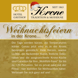 Informationen f&uuml;r Ihre Weihnachtsfeier