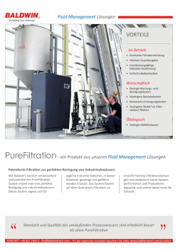 ein Produkt aus unseren Fluid Management L&ouml;sungen