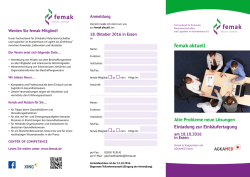 Flyer zur Veranstaltung