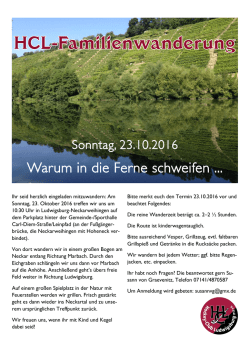 HCL-Familienwanderung