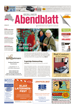Gro&szlig;es BAUSTELLENWOCHENENDE am 22