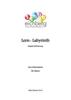 Broschüre Lern