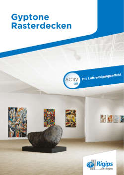Gyptone Rasterdecken