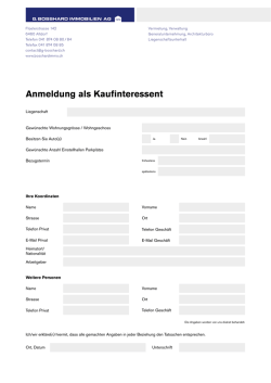 Jetzt als Kaufinteressent anmelden pdf