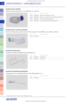 Dr. Junghans&reg; Urinflasche f&uuml;r M&auml;nner - shop
