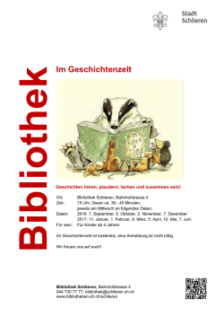 Im Geschichtenzelt