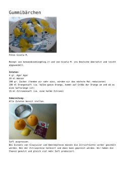 Gummib&auml;rchen - Cooking Chef Freunde