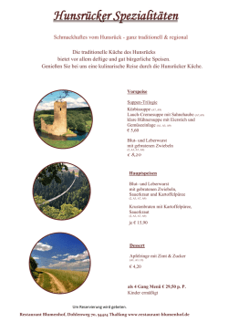 Info und Preise