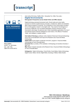 Digital Environments