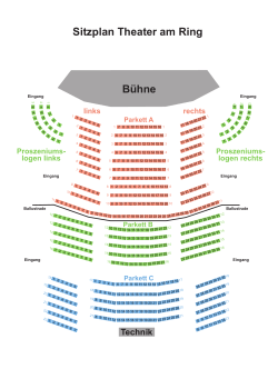 Sitzplan Theater