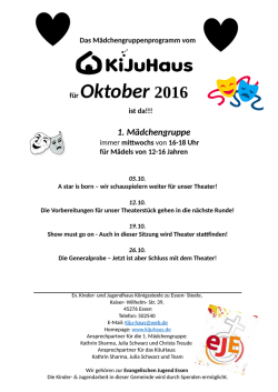 für Oktober 2016