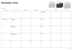 Kalender — Monat — 01.12.16 bis 31.12.16