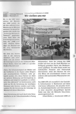 Hier - Gr&uuml;nzug-Netzwerk W&uuml;rmtal eV