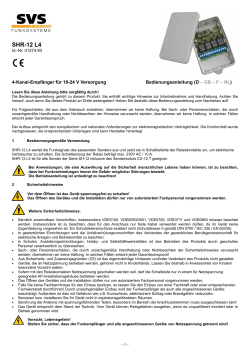 SHR-12 L4 - SVS Nachrichtentechnik