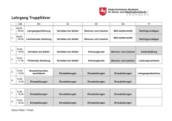 Musterstundenplan - Nds. Akademie für Brand