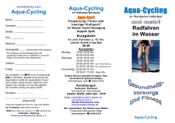 Aqua-Cycling
