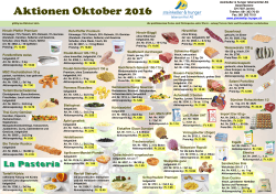 Monats Flyer Oktober 2016