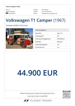 44.900 EUR - Classic Trader
