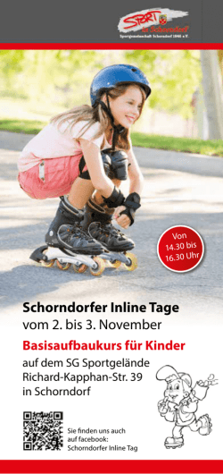 Infos - SG Schorndorf 1846 eV