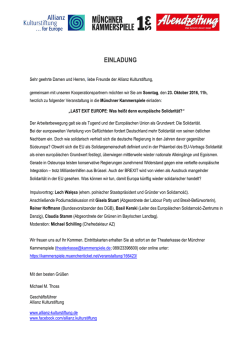 einladung