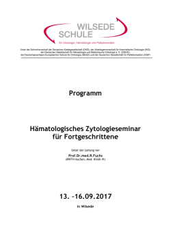 Infoflyer zum Kurs  - Wilsede