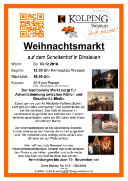 Weihnachtsmarkt