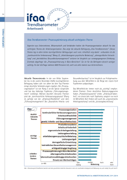 (2014) ifaa-Trendbarometer - Institut für angewandte