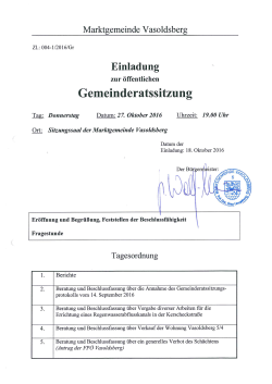 Page 1 Marktgemeinde Vasoldsberg Zl.: 004