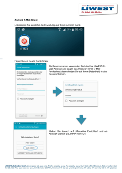 Android Mailapp IMAP