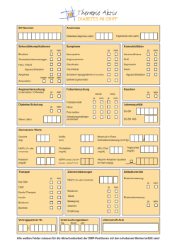 Dokumentationsbogen NEU