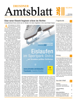 Dresdner Amtsblatt 2016 KW 42