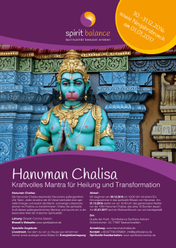 spirit balance - Hanuman Chalisa