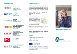 EILEEN project leaflet