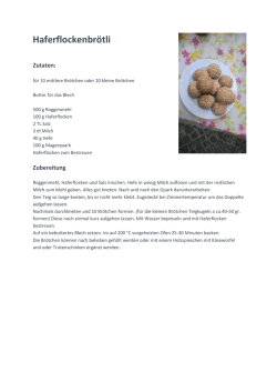 Haferflockenbr&ouml;tli