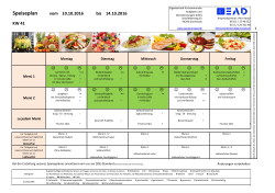 Speiseplan KW 41 - EAD