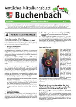 MItteilungsblatt KW 42