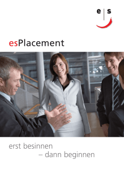 esPlacement - Elke Schmidt, München, Outplacement Beratung