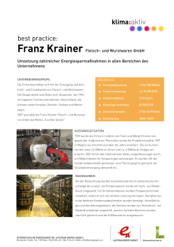 Franz Krainer Fleisch– und Wurstwaren GmbH